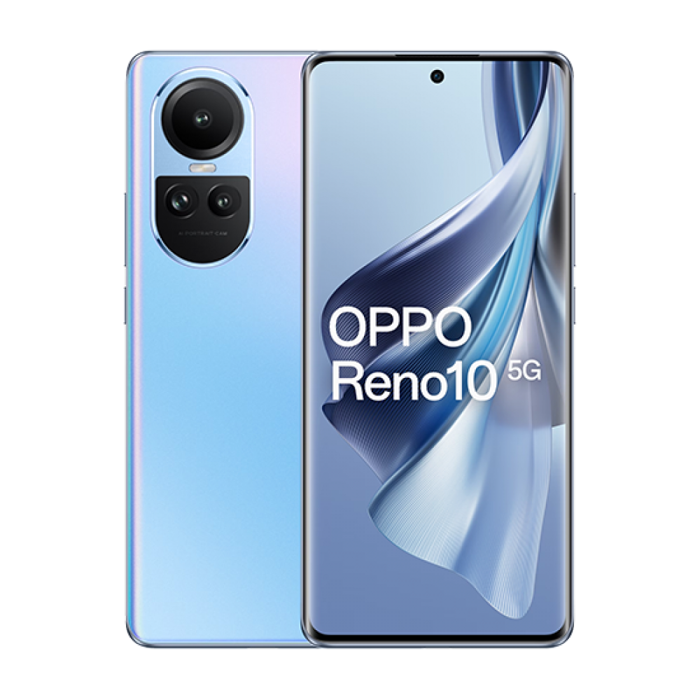 Oppo Reno10 5G Dual Sim 8GB RAM 256GB - Ice Blue EU Τηλεφωνία Oppo Reno10 5G Dual Sim 8GB RAM 256GB - Ice Blue EU Τηλεφωνία